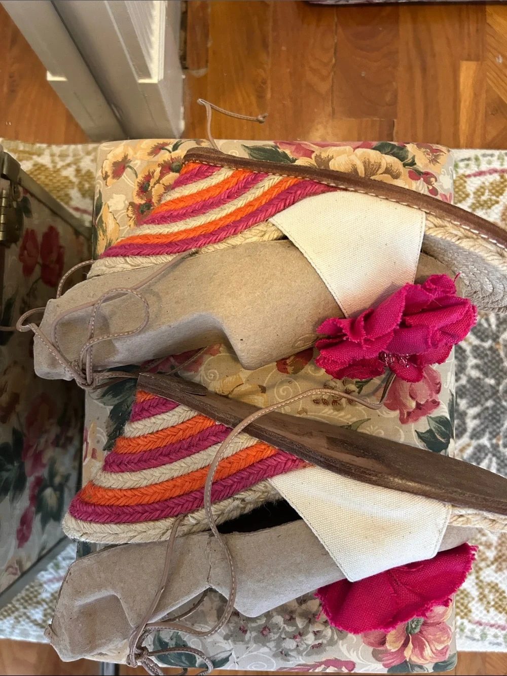kate spade canvas espadrille